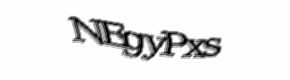 Security check image, please type the characters shown